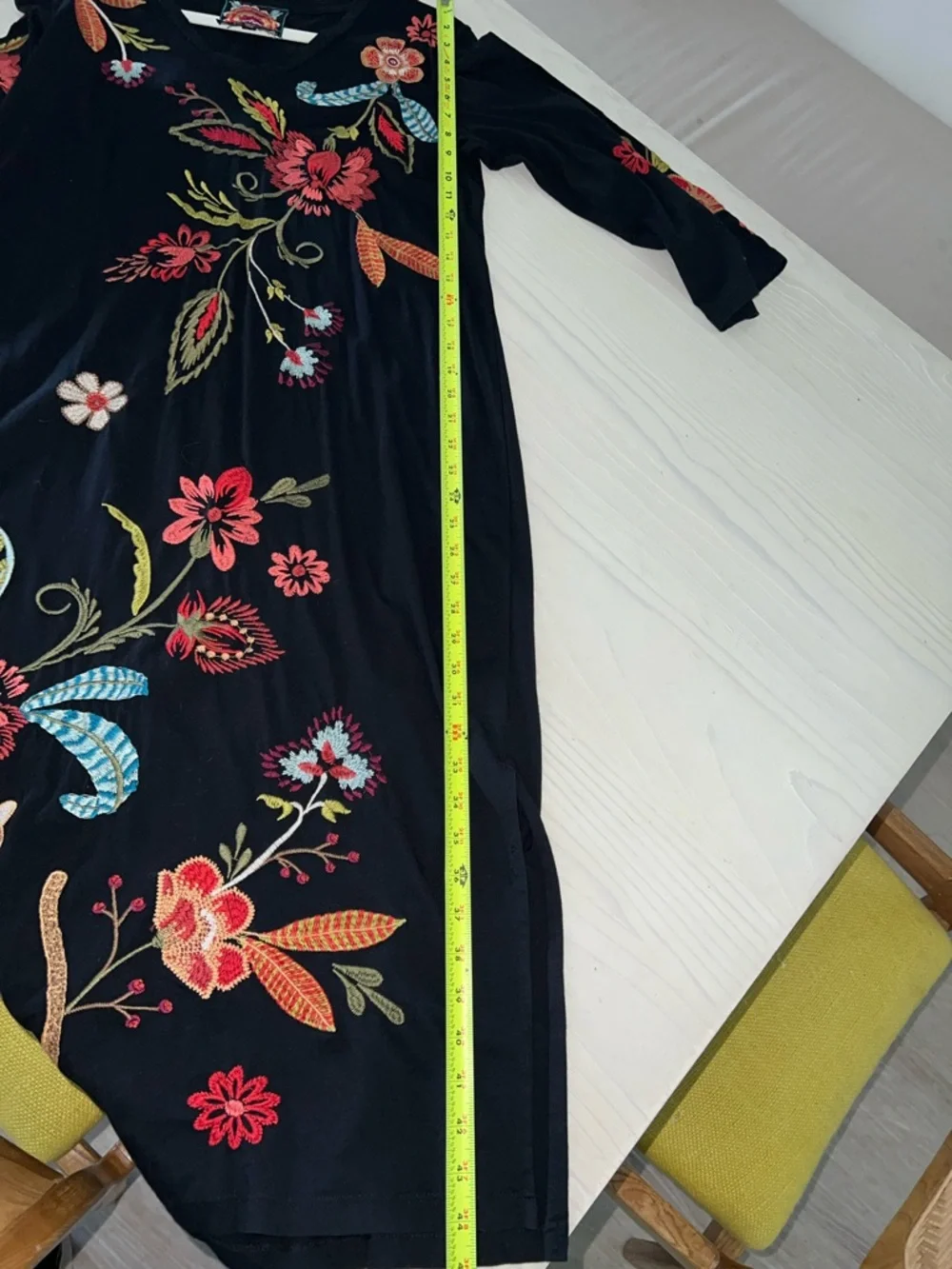 Johnny Was embroidered dress size S/M - Picture 6 of 6